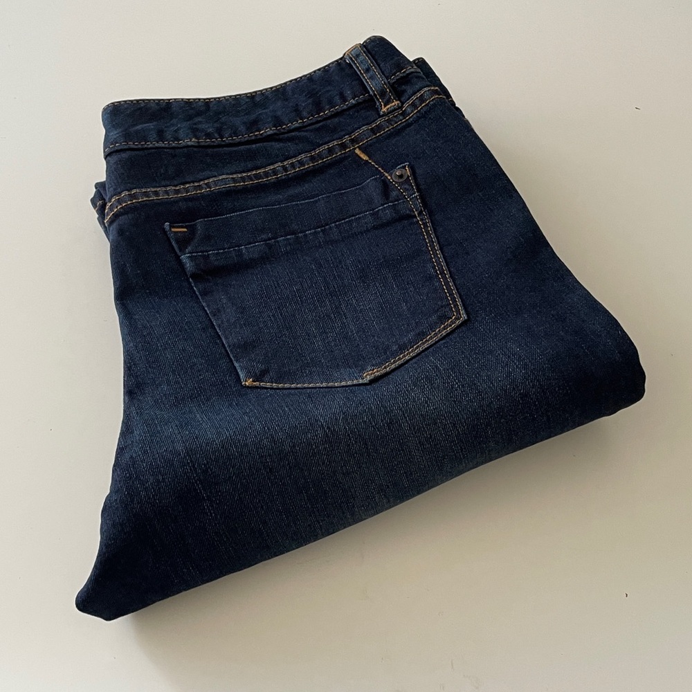 Mossimo Bootcut Jeans Premium Denim Boot Cut 2011 Med-Dark Wash 12 Long